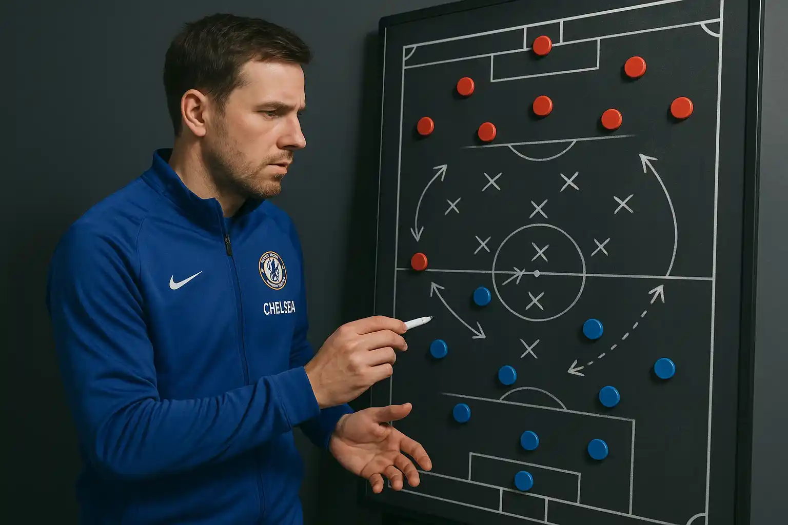 Chelsea đang lên kế hoạch chiến thuật mới