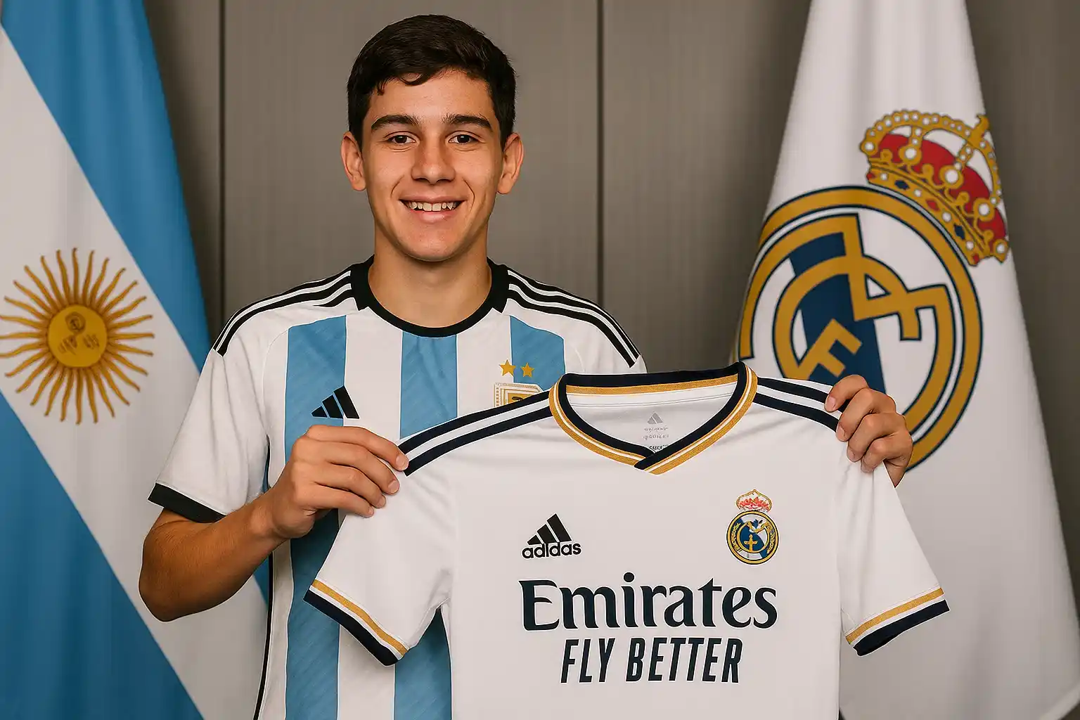 Real Madrid không bỏ lỡ cơ hội sở hữu “thần đồng” Argentina.